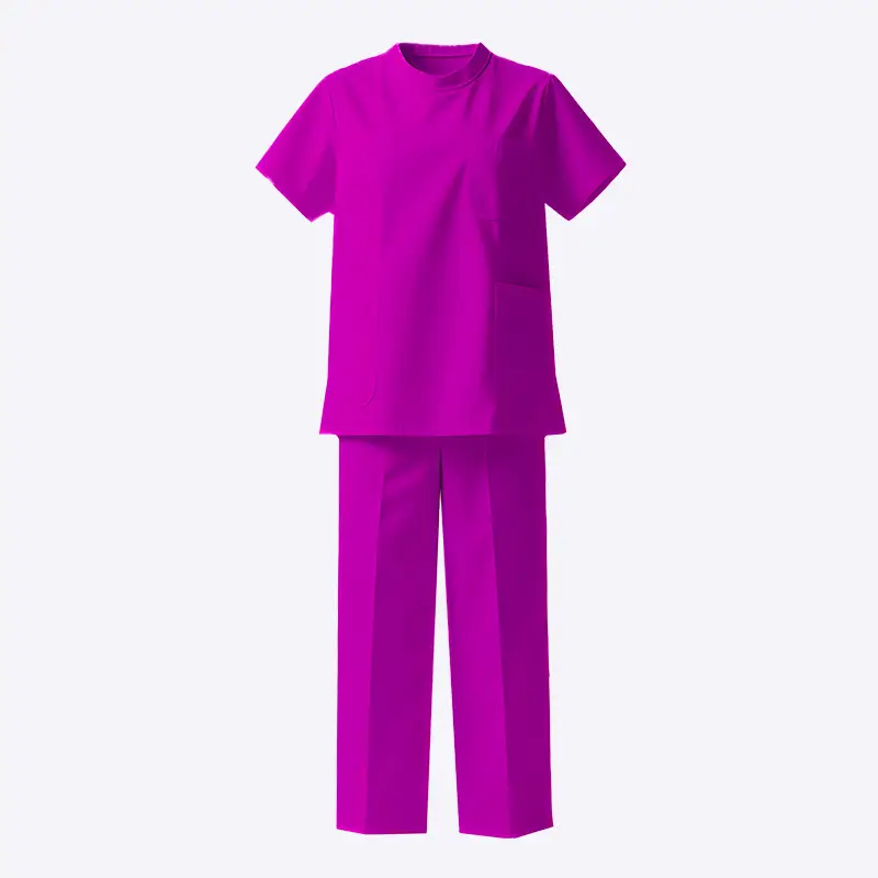 Multi-pocket hospital nursing home nursing Scrubs Uniform set 1