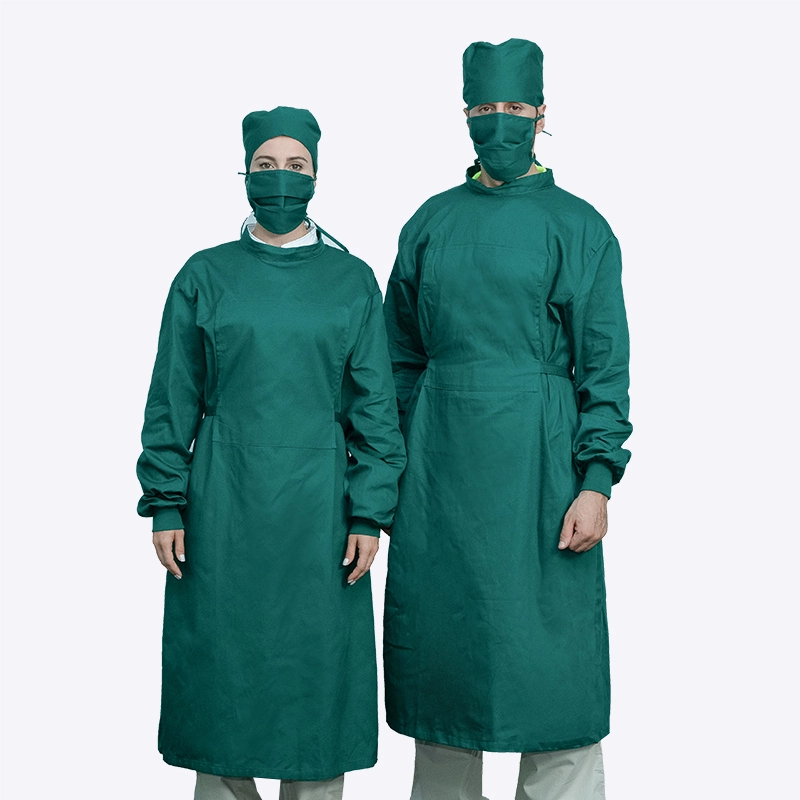 Men's and women's long-sleeved masks full coverage hospital Surgical Gown 1