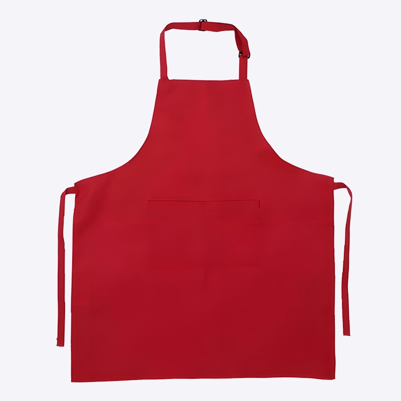 Multi-color adjustable neck strapDual tie front pocketsKitchen craft work apron 1
