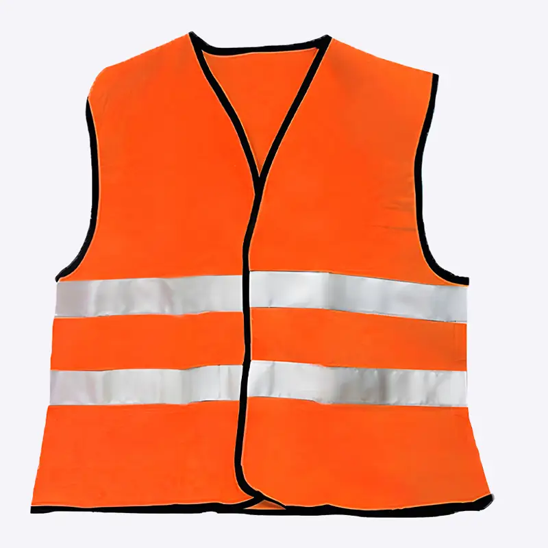 High-visibility reflective vests for road construction work 1