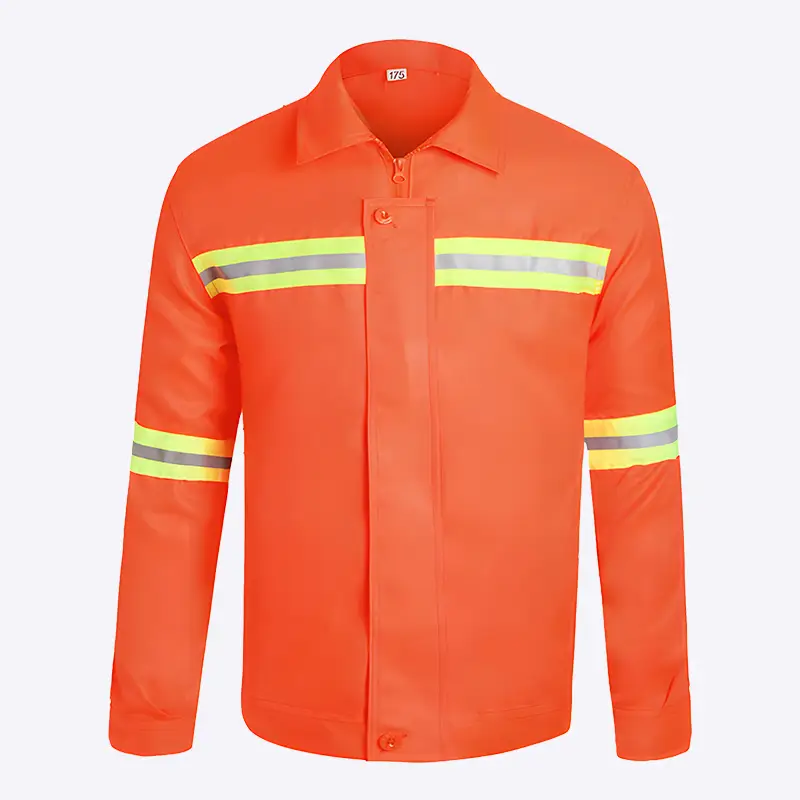 Customized reflective safety workwear set 1