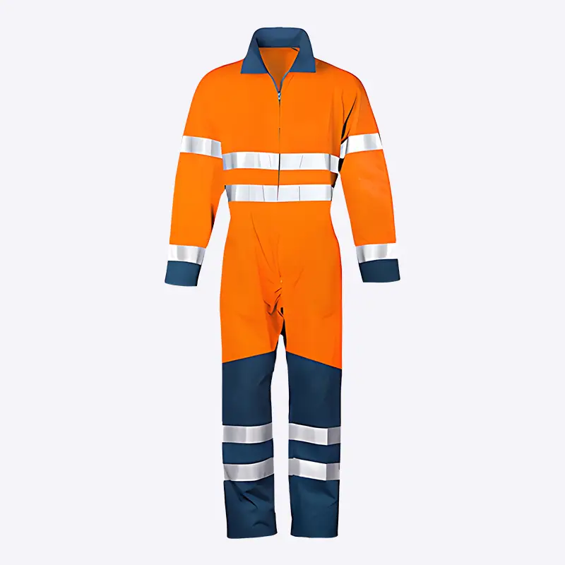 Newest Custom Reflective Safety Pro Worker Coveralls Factory Made 1