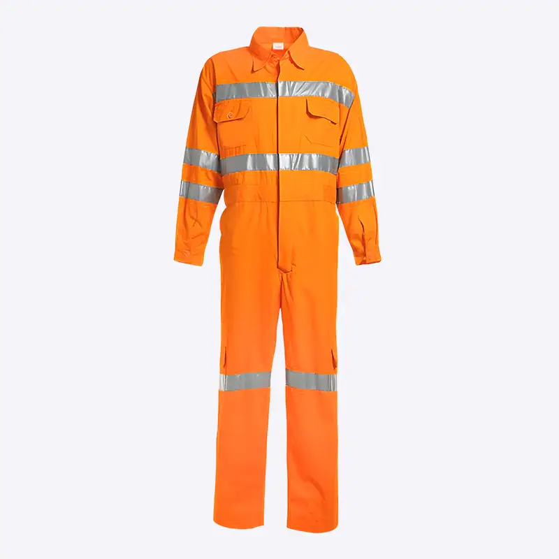 Professional Luminous Long Sleeve Reflective coveralls 1