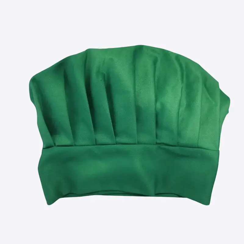Customized Classic Chef Hat Pleated Twill Cooking Work Hat Factory Direct 1