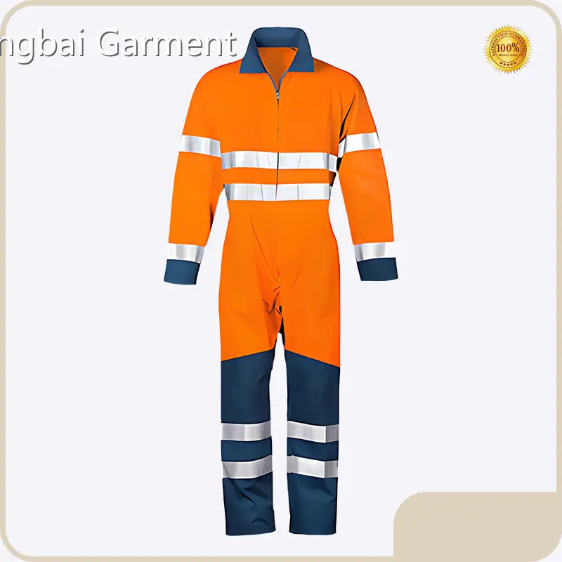 Vestuário de trabalho de alta visibilidade personalizado para construção e fabricação - atacado - MINGBAI 1