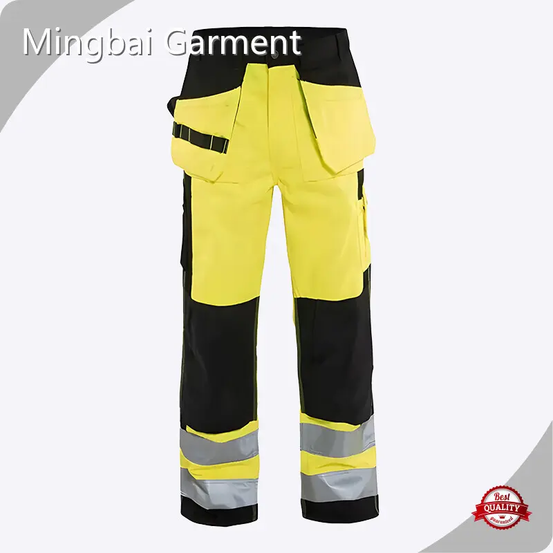 Özel Yapım Yüksek Görünürlüklü Giysiler Kimyasal Güvenlik Giysileri Toptan Satış - MINGBAI 1
