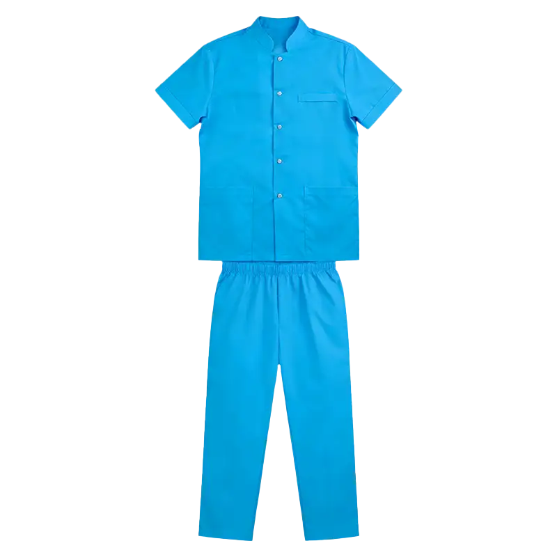 Professzionális orvosi állványos rövid ujjú egyenruha 1