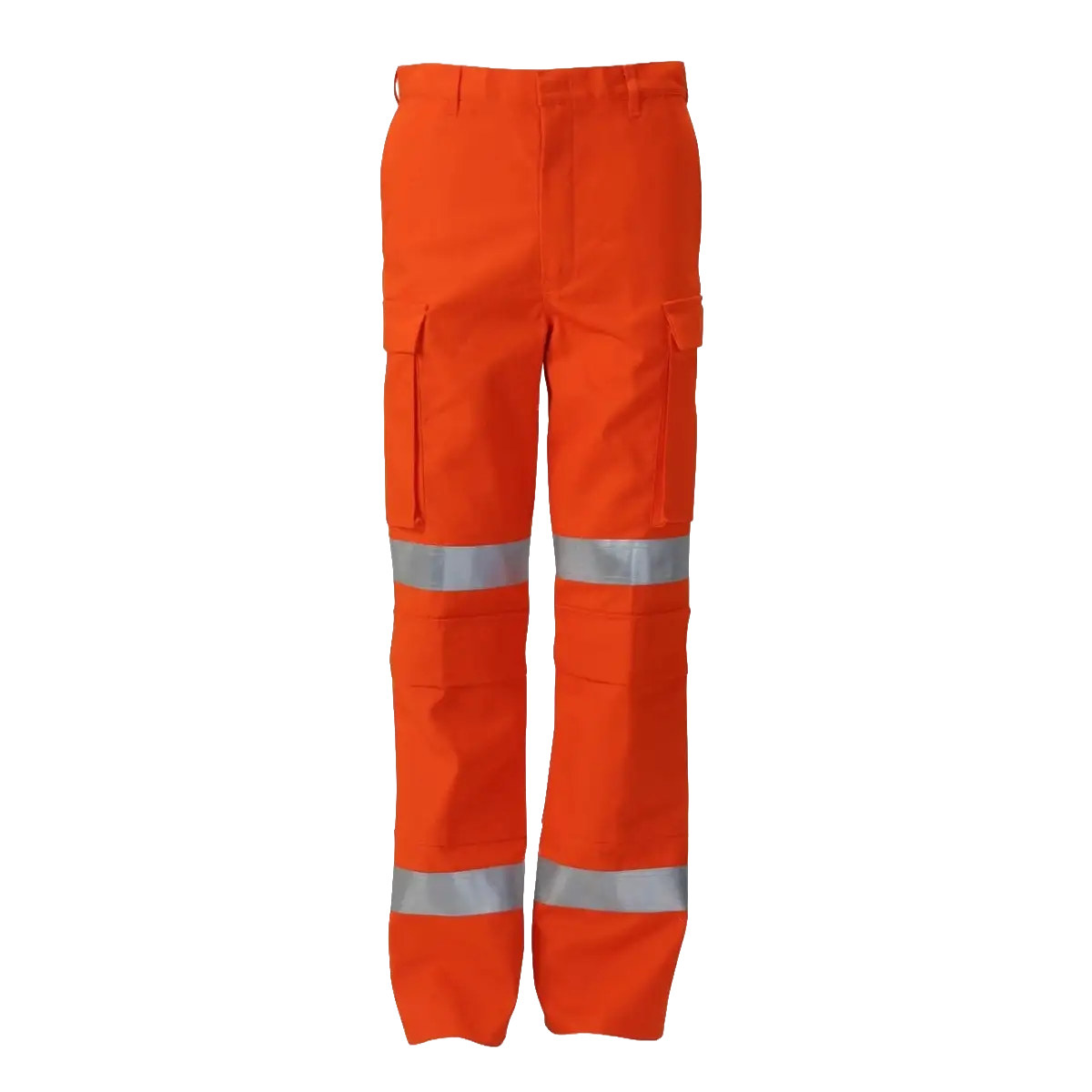 Calças de segurança profissionais industriais de alta visibilidade com detalhes refletivos 1