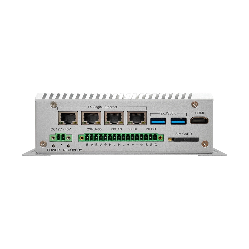 ARM Fanless BOX A30 with 4 GbE, HDMI 2.1, 4 RS485, 12-45V Wide Voltage 1