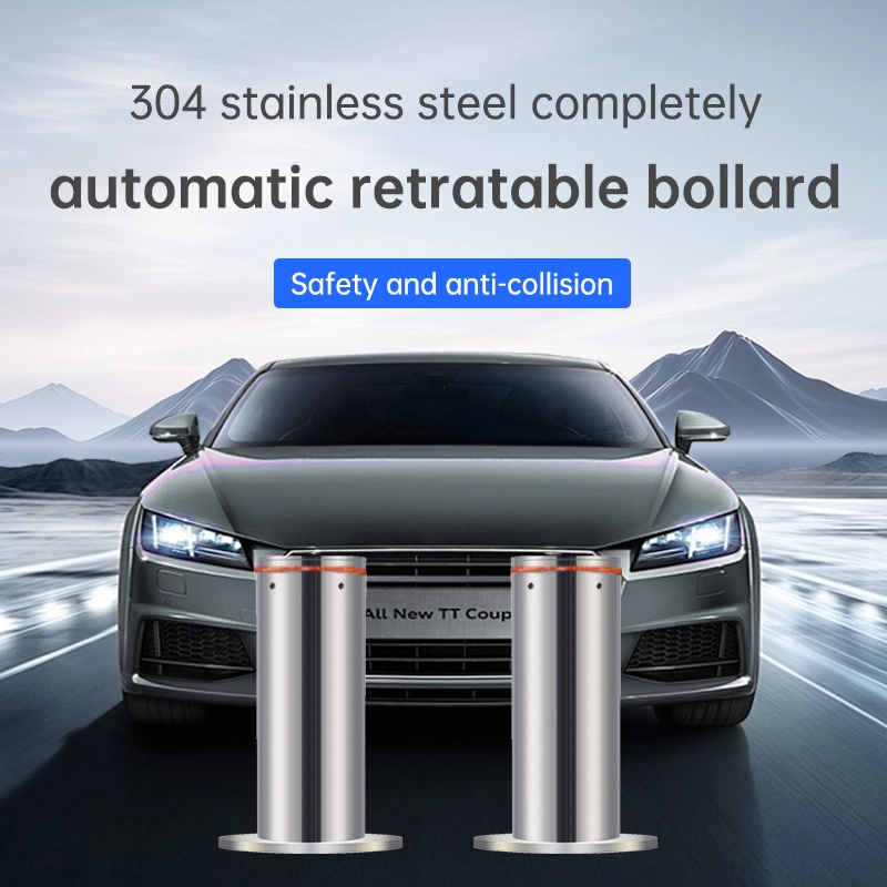 Stainless Steel 304 Automatic Rising Bollard 1