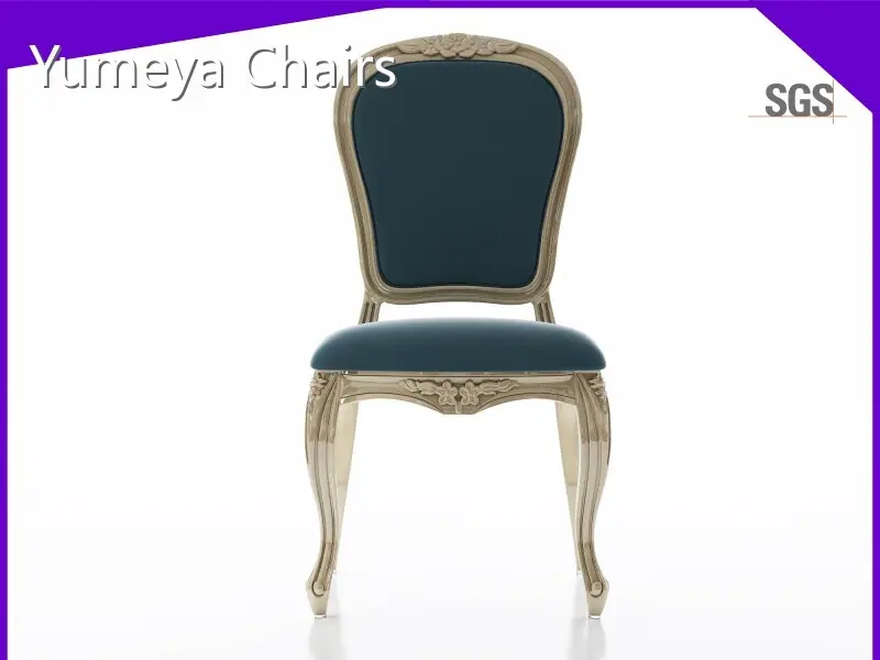 Kev cai Stainless hlau Banquet Chair Yumeya Chairs-1 1
