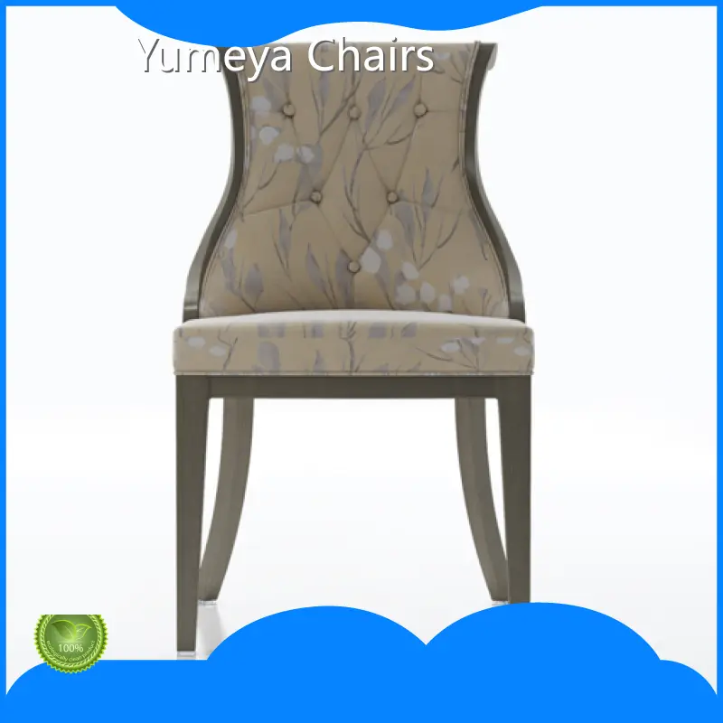 Yumeya Chairs Brand Yellow Cafe Chairs-1 1