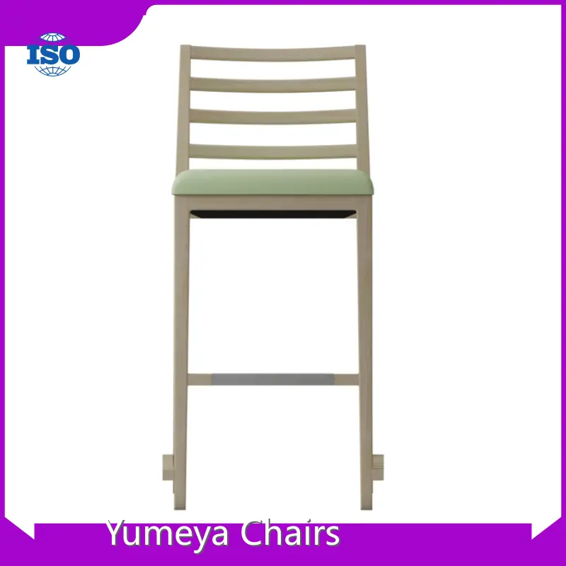 Black Metal Bar Stool Yumeya Chairs Brand Company 1