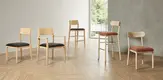 Black Outdoor Cafe Chairs Cost Yumeya Furniture H1050*SH760*W440*D540mm 6