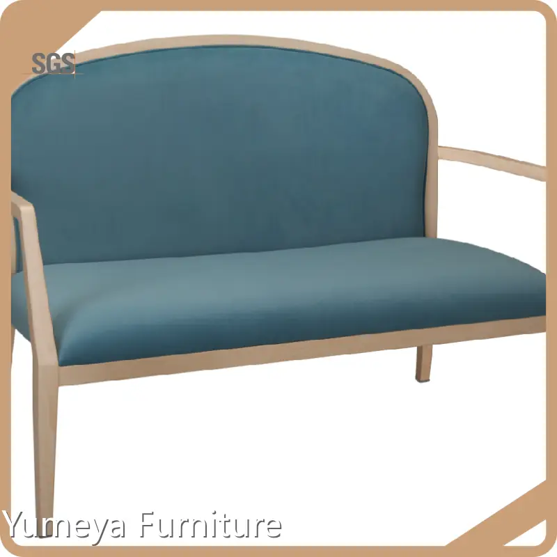 40000 Psc Per Month 100pcs H910*SH450*W1200*AW1300*D710 Commercial Sofa Yumeya Furniture Manuf... 1
