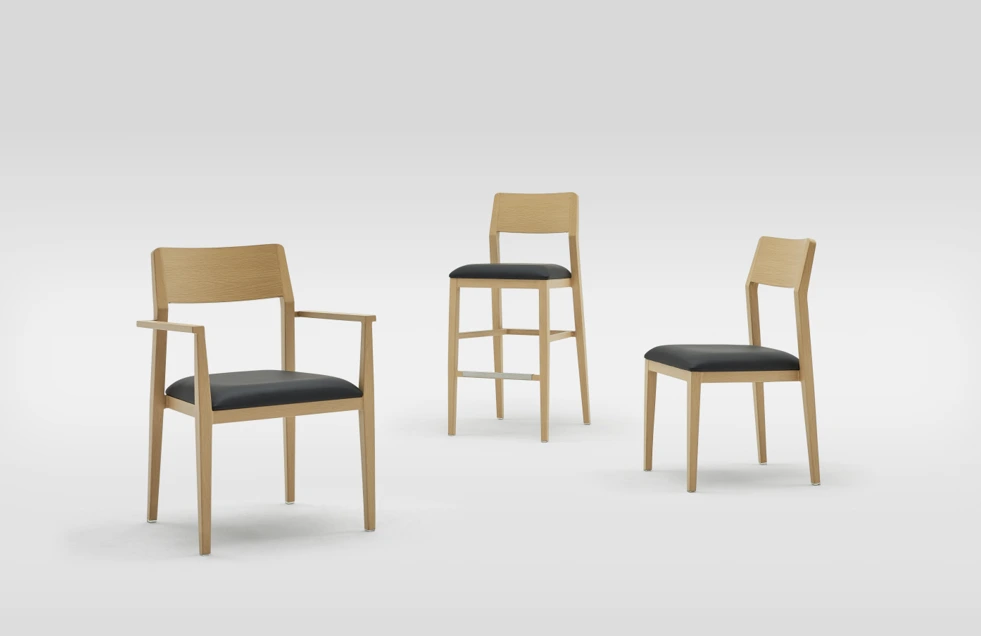 Cafe Stool H865*SH475*W460*D515 Yumeya Furniture 5