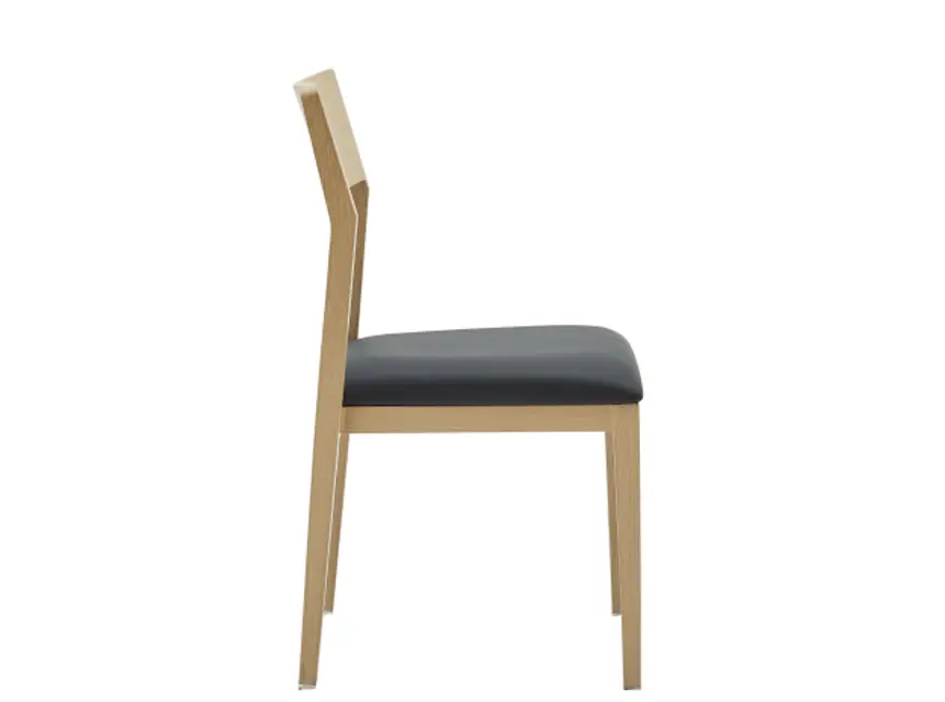 Custom Modern Cafe Chairs Can Be Stacked for 5pcs Yumeya Furniture / 4