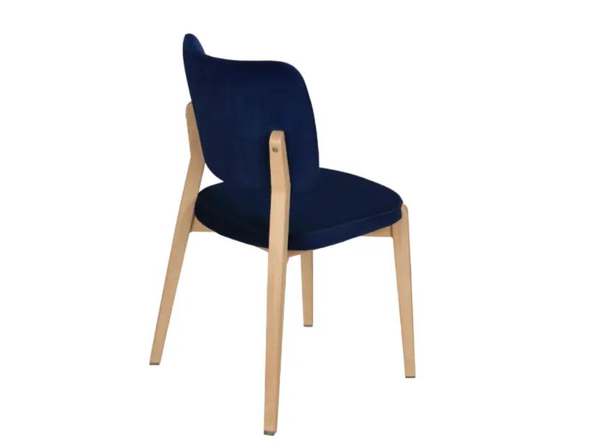 Yumeya Furniture Brand Small Side Chair Supplier Nursing Home Can Not Be Stacked H850*SH470*W450*D490mm 4