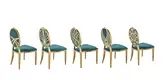 0.8yards H950*SH470*W470*D585mm Yumeya Furniture Brand Stainless Steel Dining Chair 3