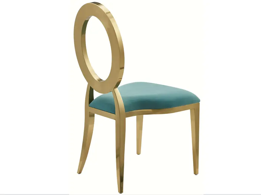 Yumeya Furniture Stainless Steel Stool Chair - H950×SH470×W470×D585mm 3
