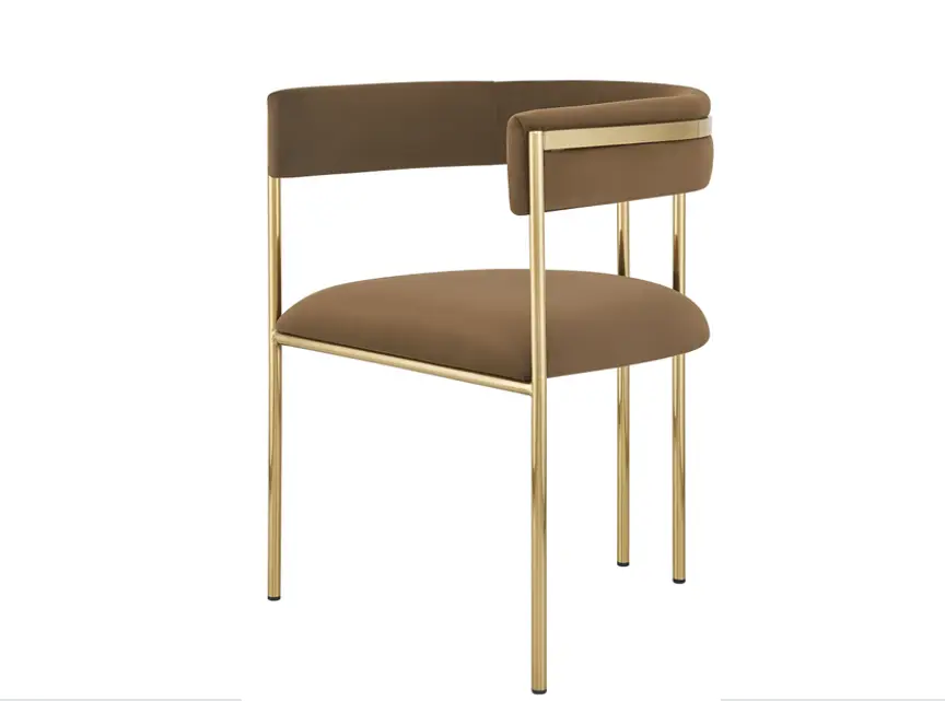 Modern Stainless Steel Dining Chairs H760*SH470*SW535*D570mm Bulk Buy Hotel Yumeya Furniture 3
