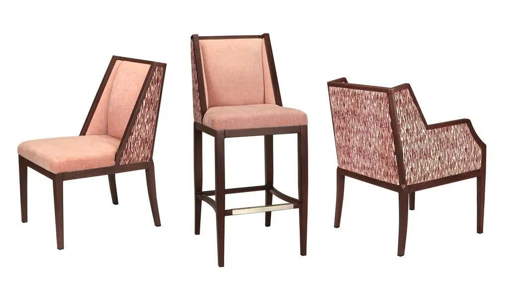 High-End Aluminum Wood Grain Dining Arm Chair YW5630 Yumeya 1