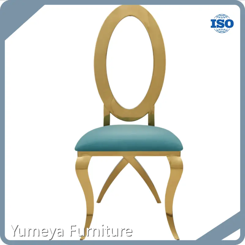 Yumeya Furniture Hot Selling Stainless Steel Dining Chairs Maker 1
