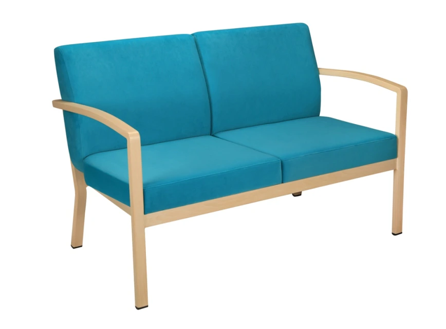 High-end comfortable two seat sofa for elderly YSF1070 Yumeya 1