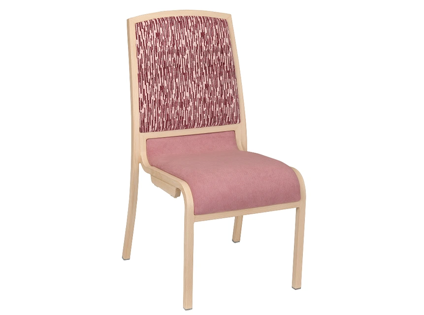 Chaise de banquet d'hôtel en aluminium élégante sur mesure YL1438 Yumeya 1