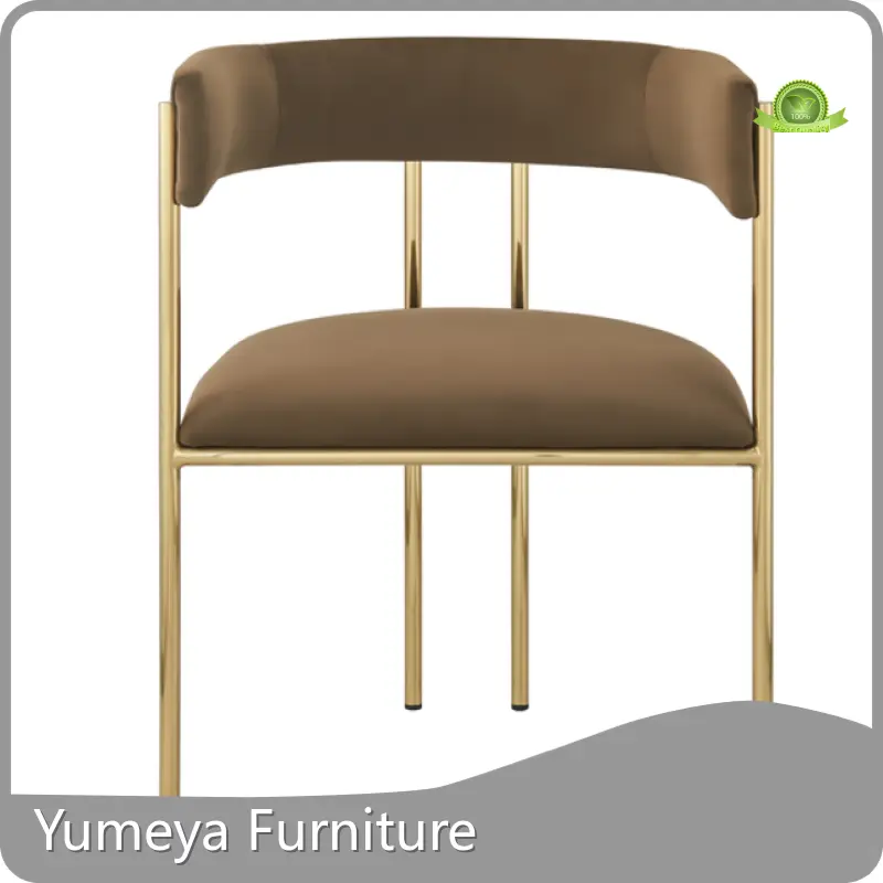 Modern Stainless Steel Dining Chairs H760*SH470*SW535*D570mm Bulk Buy Hotel Yumeya Furniture 1