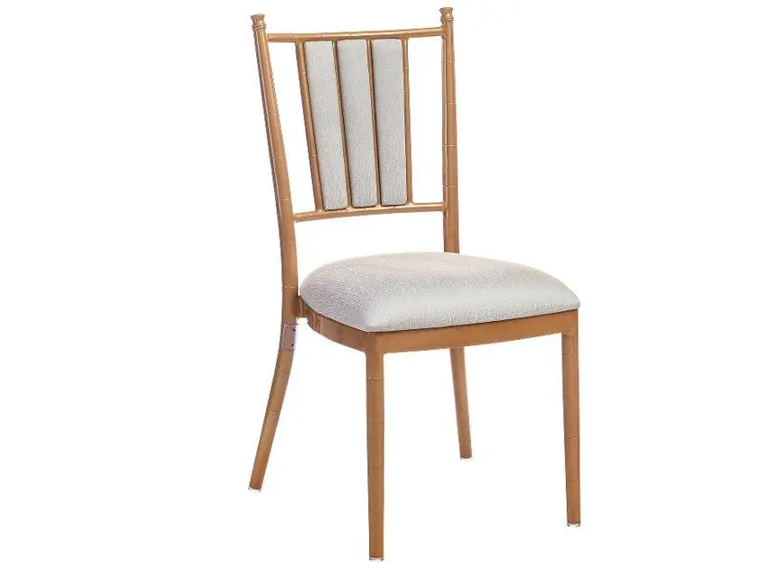 Stackable ایلومینیم گولڈن ایونٹ Chiavari کرسی ہول سیل YZ3030 Yumeya 1