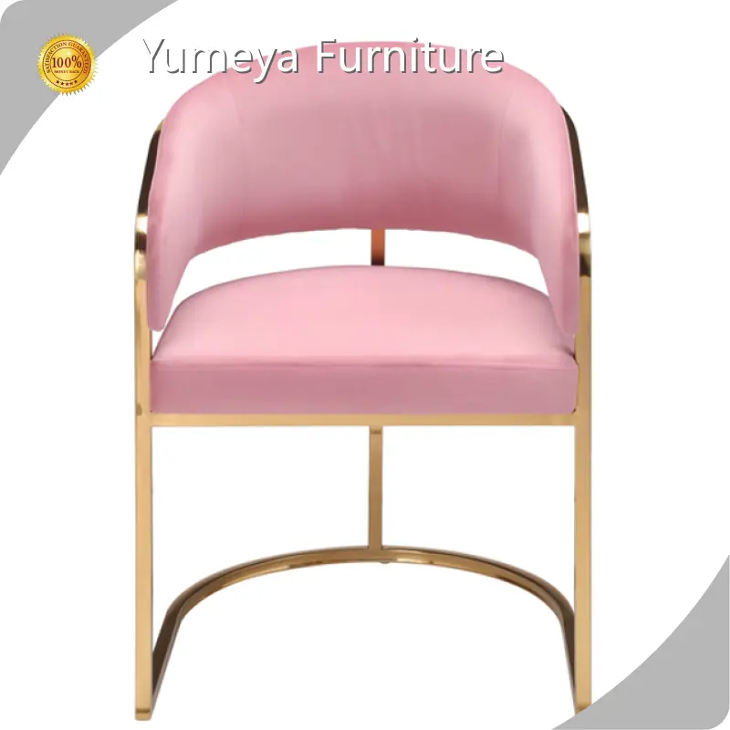 Custom Stainless Steel Bar Chairs H780×SH480×W560×D570mm Yumeya Furniture 1