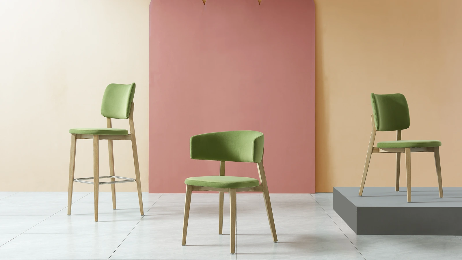 Modern Stylish Restaurant Chair YL1617 Yumeya 1