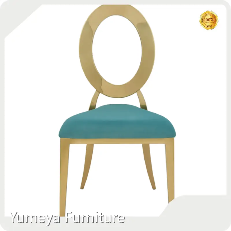 Yumeya Furniture Stainless Steel Stool Chair - H950×SH470×W470×D585mm 1