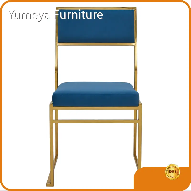 Yumeya Furniture Brand Ss Dining Chair Casino Can Be Stacked 5 Pcs H900*SH470*W450*D555mm 1