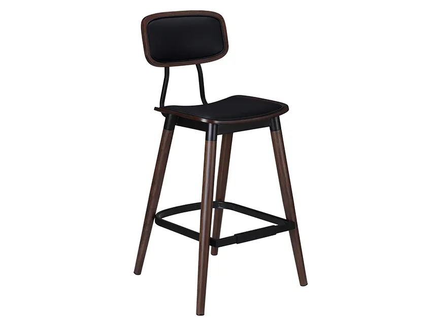 High-end Bar Stools Metal with Backs Factory Price | Yumeya Furniture 2
