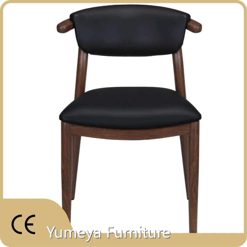 Yumeya Furniture Brand Red Metal Restaurant Chairs Supplier 1