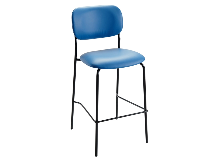 Mkahawa wa Upholstered Barstool High Chair Steel Wholesale YG7270 Yumeya 1