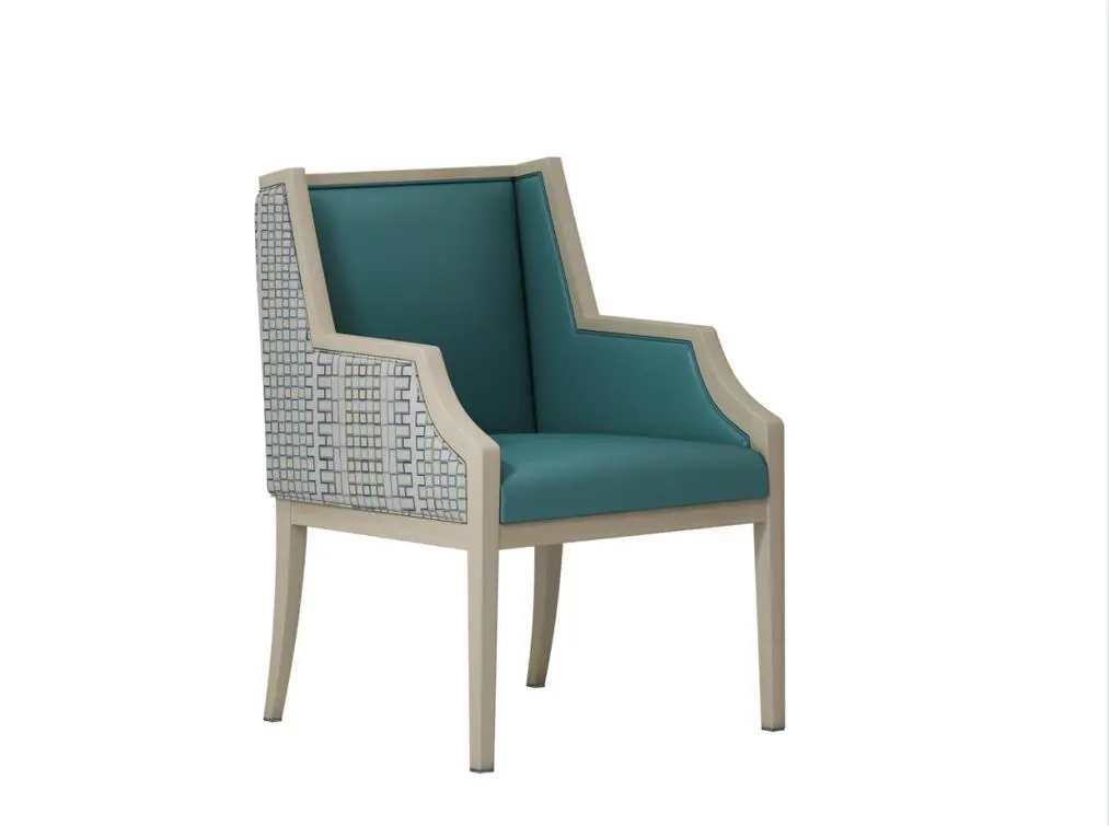 Yumeya Furniture | Custom made senior living dining room chairs with casters on front legs supply 3