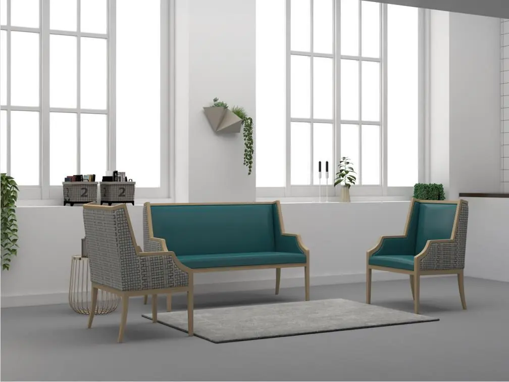 Yumeya Furniture | Custom made senior living dining room chairs with casters on front legs supply 5