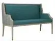 Yumeya Furniture | Customized blue two seater sofa for senior living factory price 3