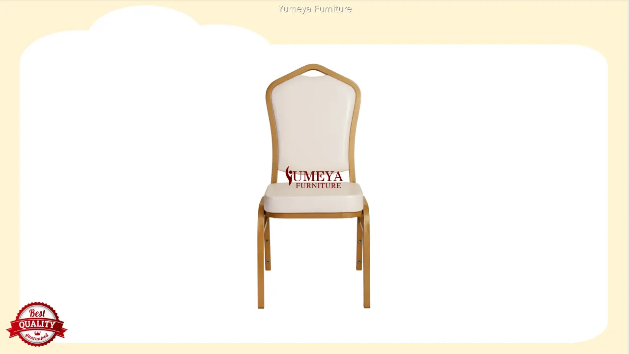 Profesionalna tovarna poročnih stolov, ki jih je mogoče zložiti | Yumeya Furniture 1