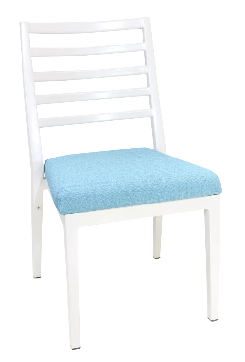 Aangepaste armlose gestoffeerde eetkamerstoel vervaardiger | Yumeya Furniture 4