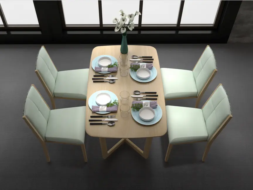 Yumeya Furniture | Hoë gehalte armlose eetkamerstoele kos 7