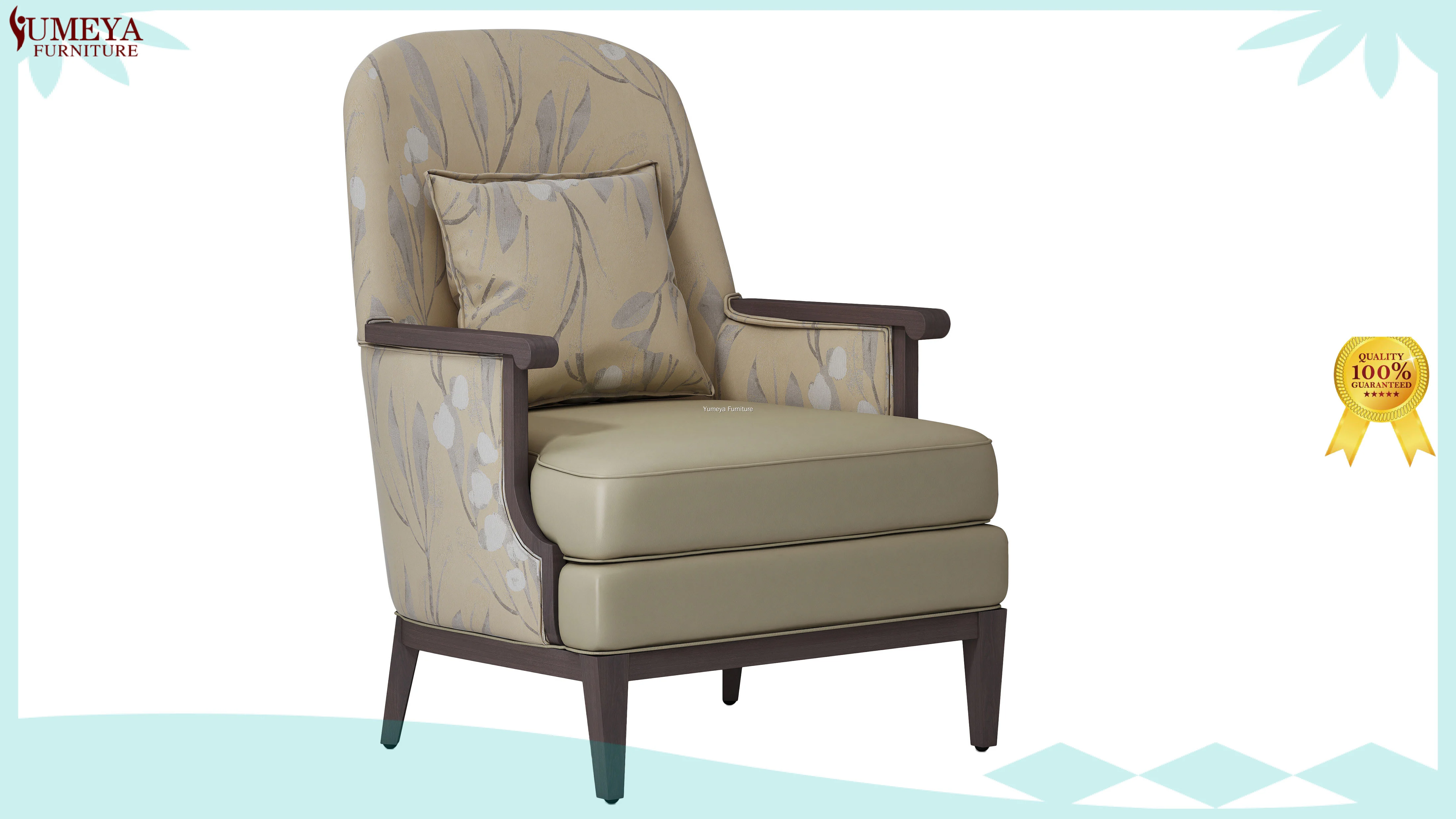 Custom large single seat sofa for elderly cost Manufacturer | Yumeya Furniture 1