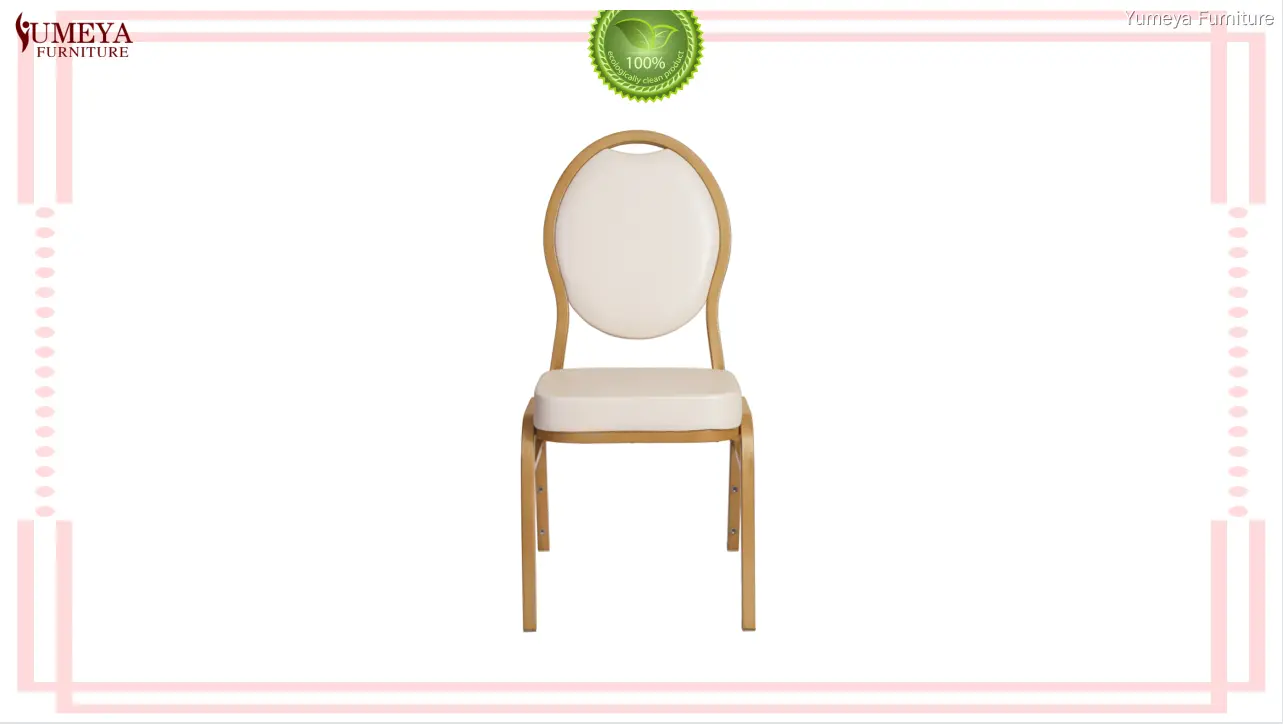 Custom stackable chairs wholesale cost | Yumeya Furniture 1