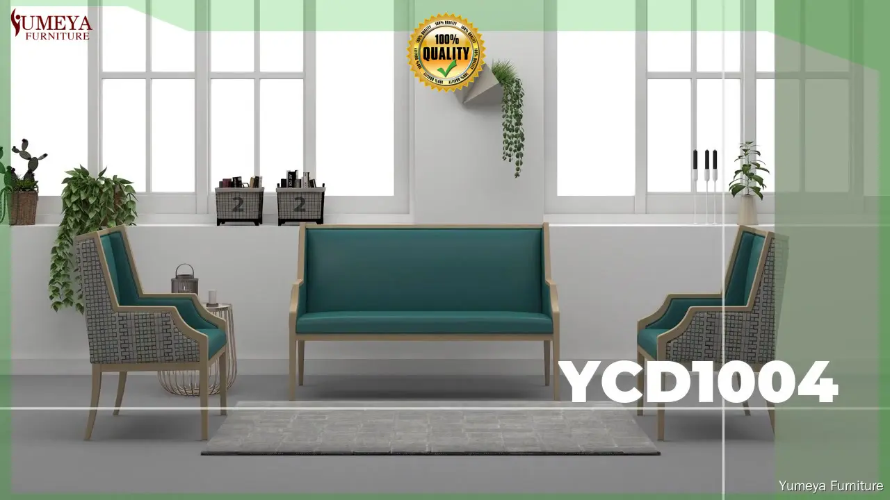 Gemaklike bank en liefdeset teen groothandelpryse | Yumeya Furniture 1