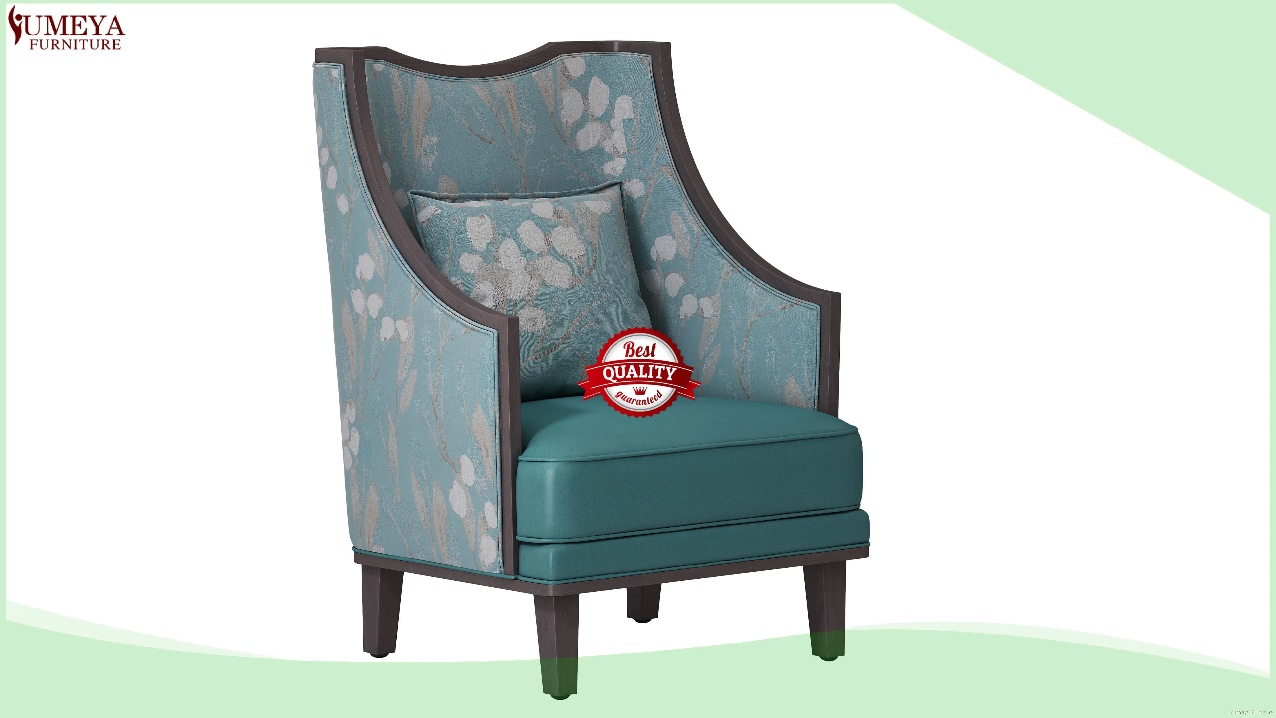 Bulk high back sofa single seater for elderly company | Yumeya Furniture 1
