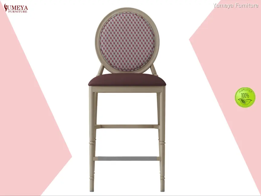 Custom comfortable bar stools with backs and arms supply Manufacturer | Yumeya Furniture 1