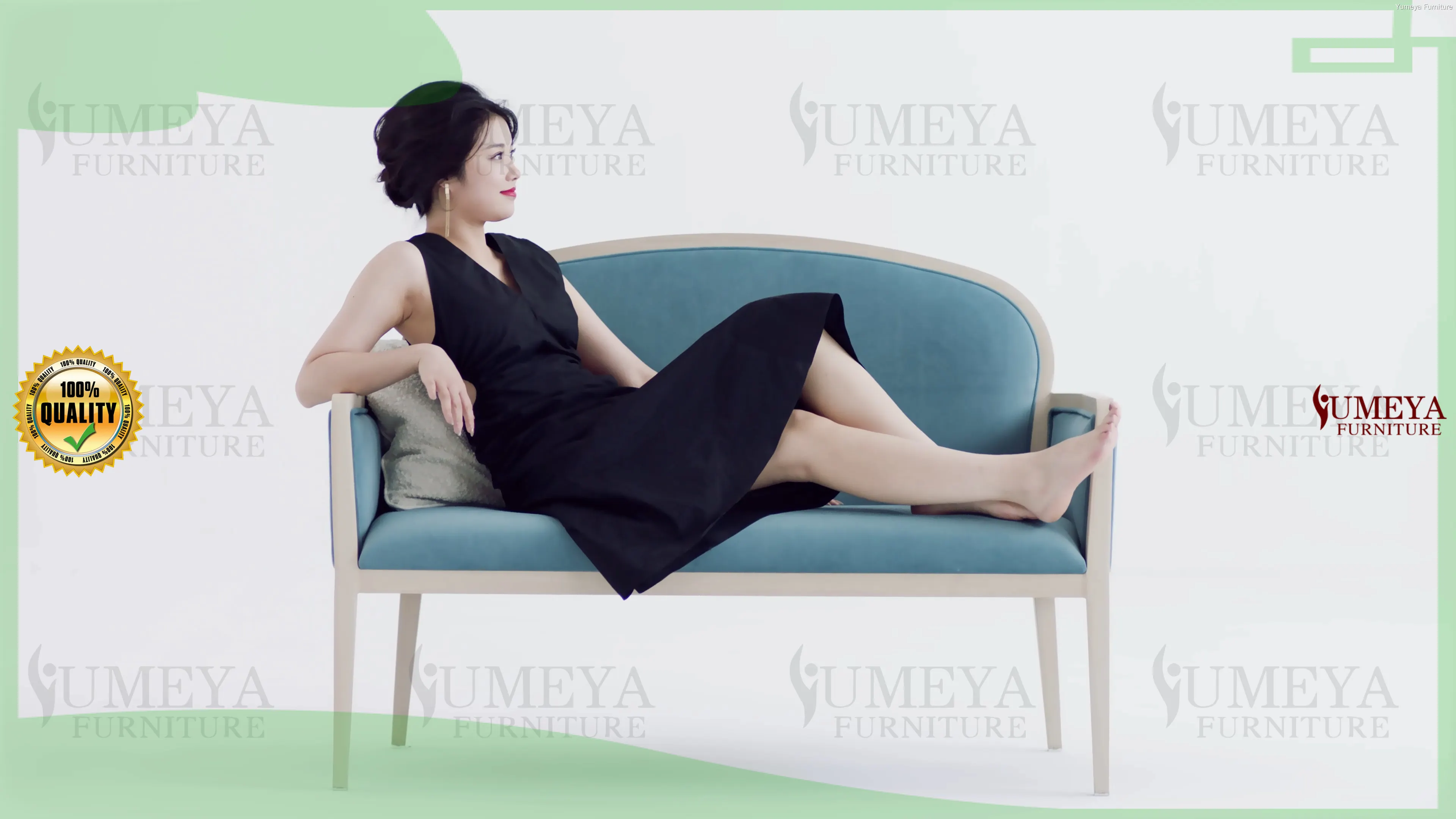 Nova Blue Duo Seater Stibadium pro Senior Sale Sale | Yumeya Furniture 1